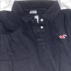 Black Hollister Polo